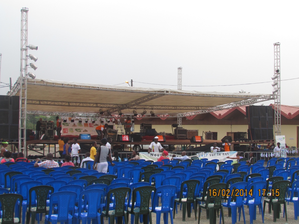 Concert Zaho au Cameroun